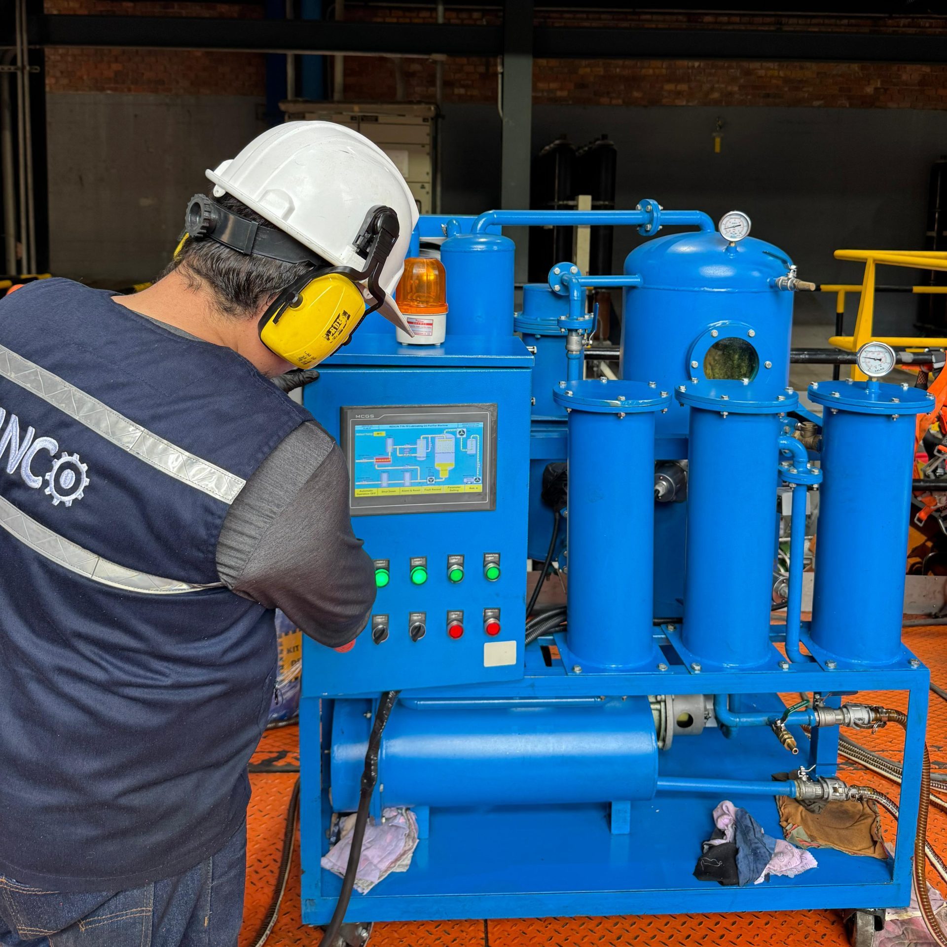 Proceso de tratamiento de aceites