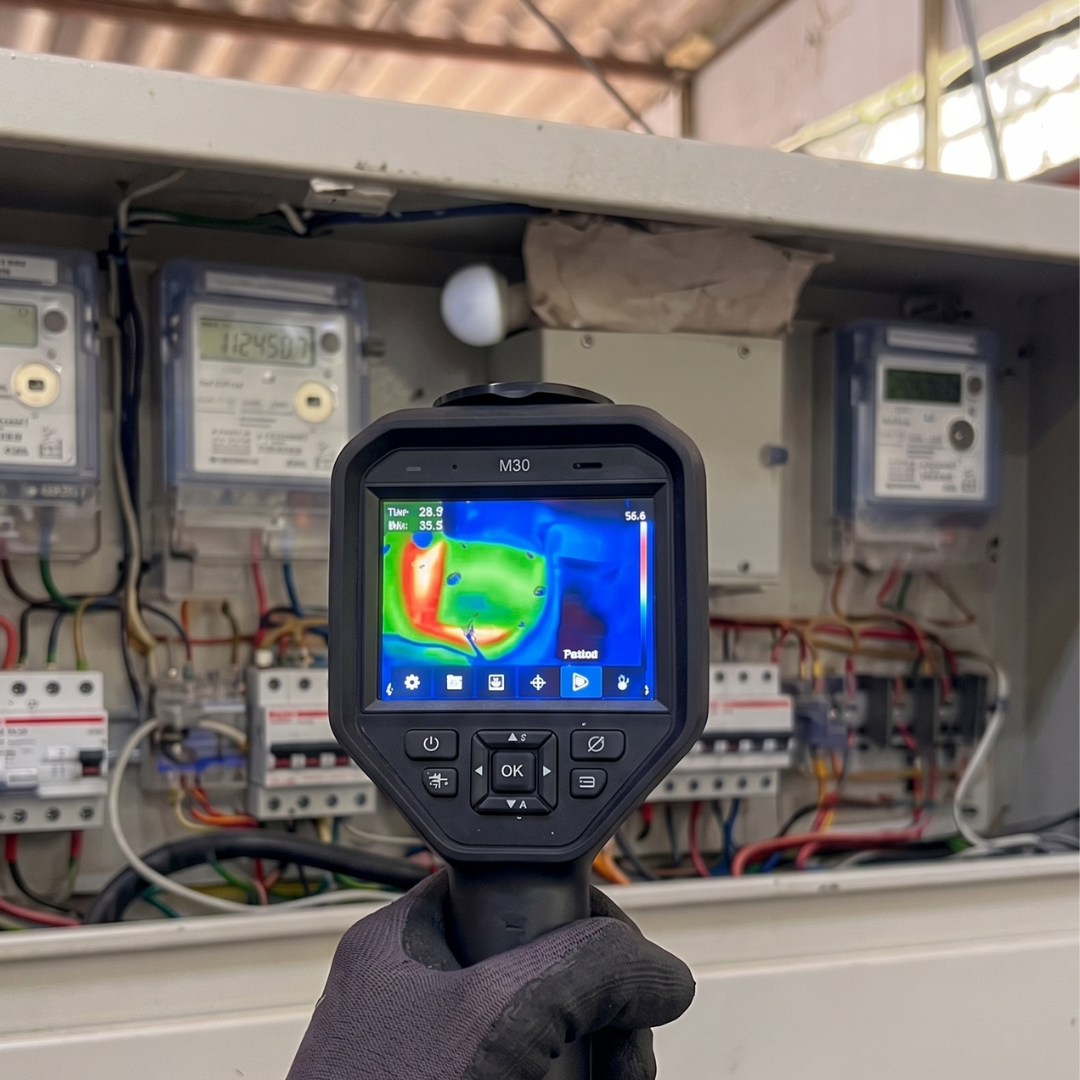 Inspección por termografía en equipos estáticos